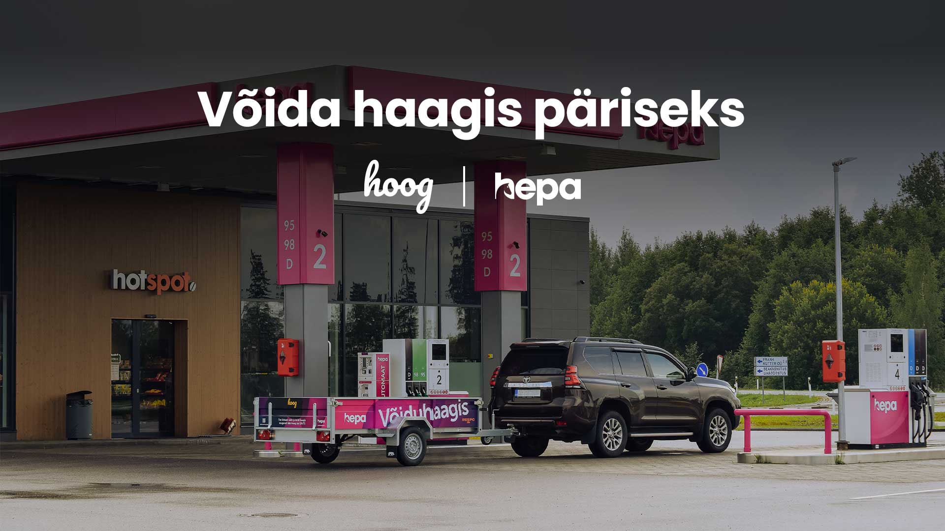 Meil on hea meel teatada, et oleme löönud käed Hepa ja Respoga ning anname üheskoos ühele õnnelikule täiesti tutika haagise! Loosi peaauhinnaks on täiesti tutik